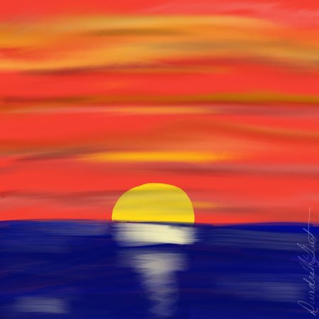 Горизонт в рисовании