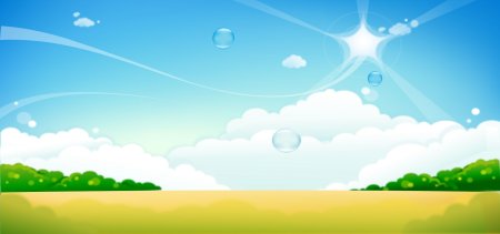 Небо трава вектор