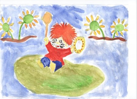 Детские рисунки Антошки