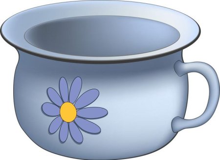 Ребенок на горшке вектор