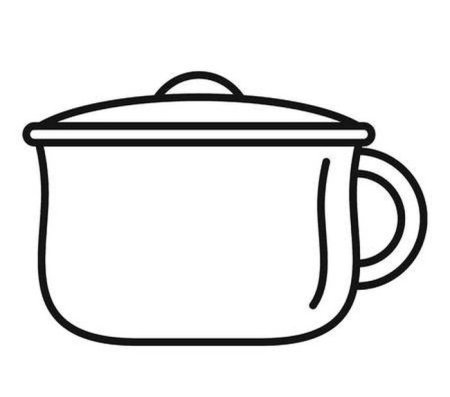 Горшок детский с рисунком