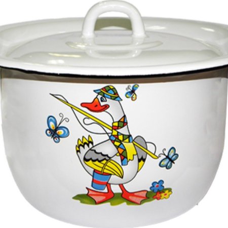 Раскраска горшок детский