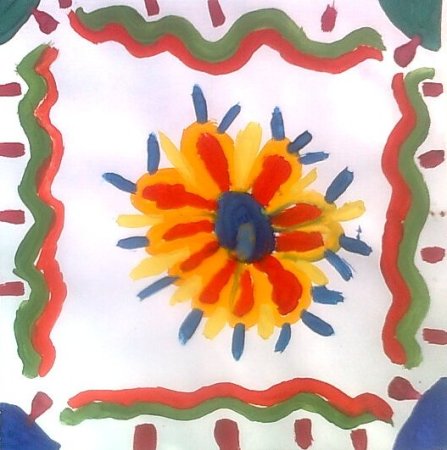 Изо мамин платок