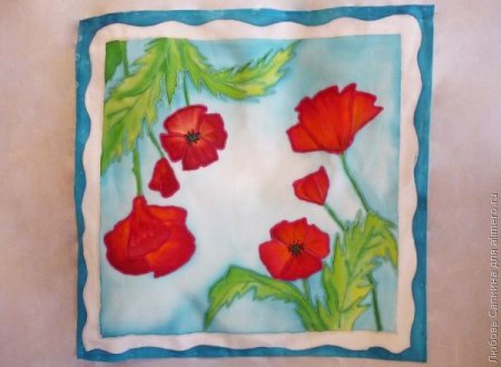 Рисование 3 класс мамин платок