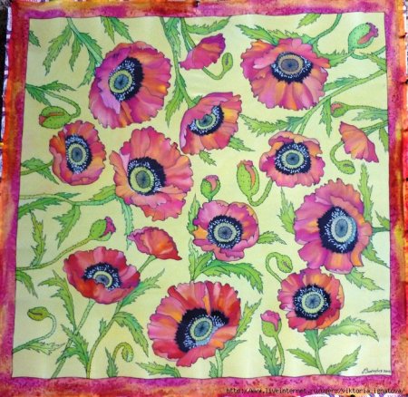 Урок изо мамин платок