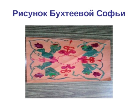 Как нарисовать Павлопосадские платки