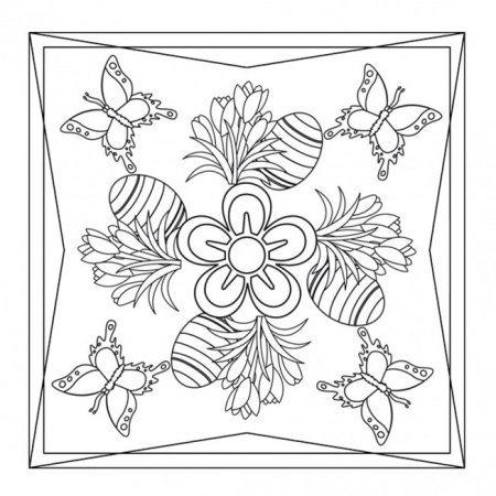 Рисование мамин платок