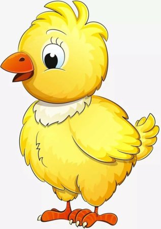 Рисование цыпленок