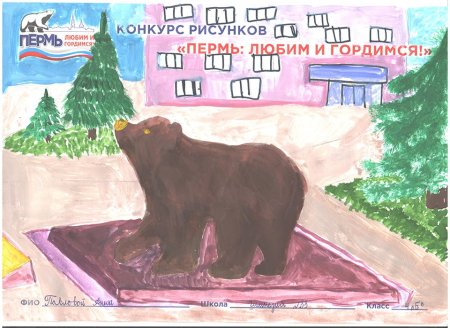 Рисунки Перми для детей