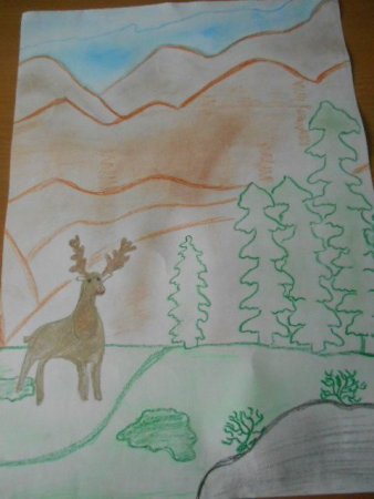 Природа Пермского края рисунки