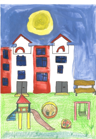 Рисунок мой двор