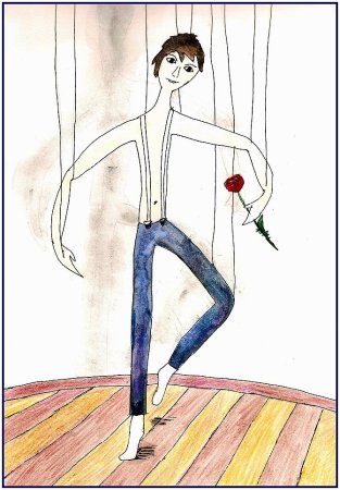 Театральная кукла рисунок