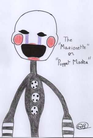 Рисунок на тему марионетка
