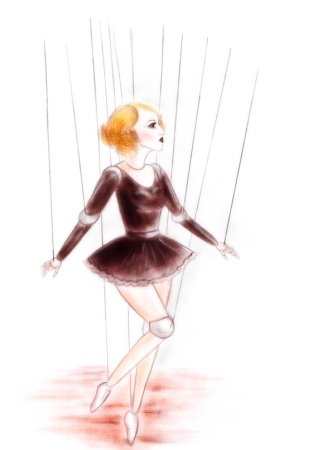 Человечек на нитках