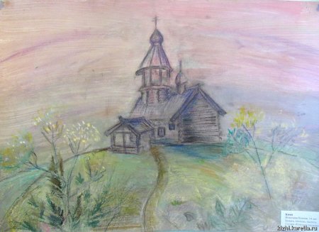 Рисовать Кижи