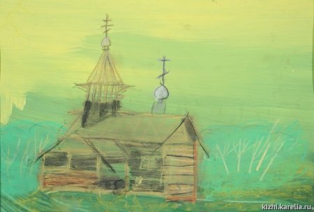 Кижи детские рисунки