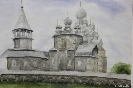 Кижи рисунок