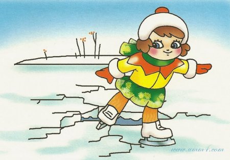 Безопасность на льду для детей