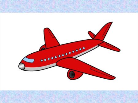 Самолет рисунок