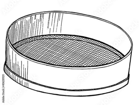 Раскраска сито