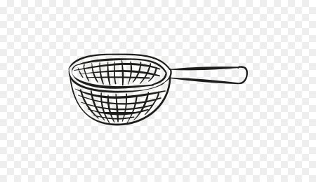 Дуршлаг раскраска