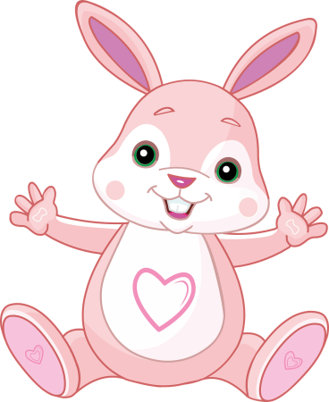 Зайчик картинка для детей