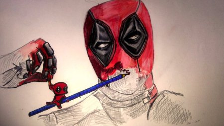 Deadpool рисунок