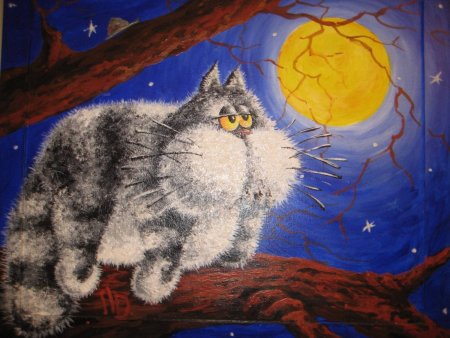 Сказочные коты кот Баюн