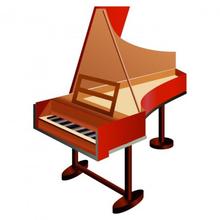 Клавесин музыкальный инструмент для детей