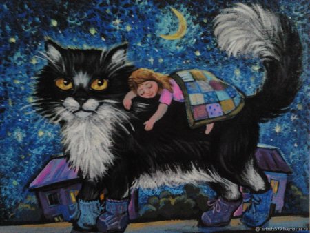 Ефимова кот Баюн картина