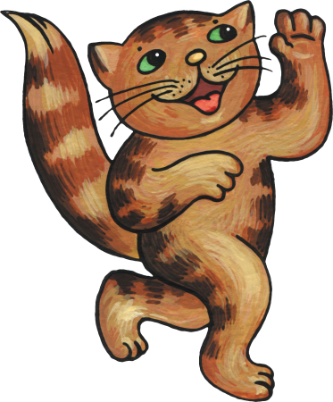 Кот Баюн рисунок