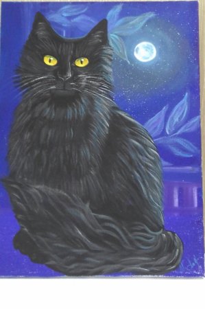 Баба Яга и кот Баюн