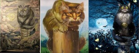 Баба Яга и кот Баюн