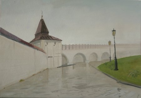 Тобольский Кремль нарисовать