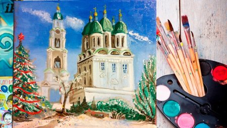 Астраханский Кремль рисунок