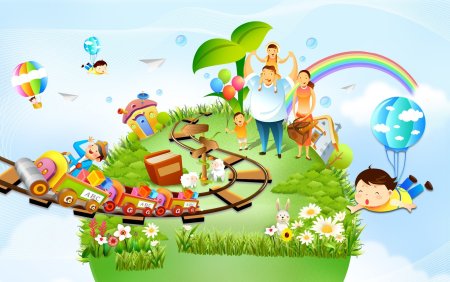 Фон для презентации семья