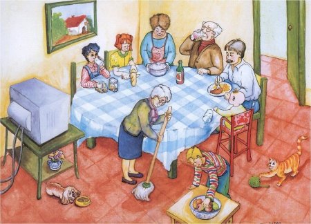 Семья для дошкольников