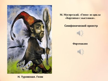 Модест Петрович Мусоргский Гном