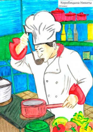 Рисунки нашим поварам