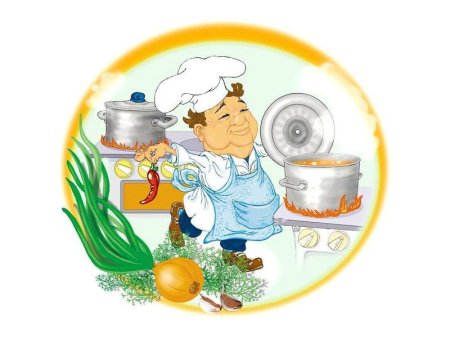 Рисунок на тему повар