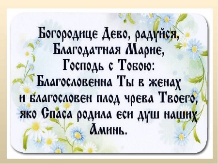 Богородице Дево радуйся молитва Казанской Божьей