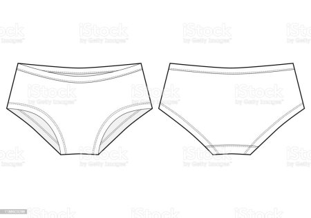 Трусы макет