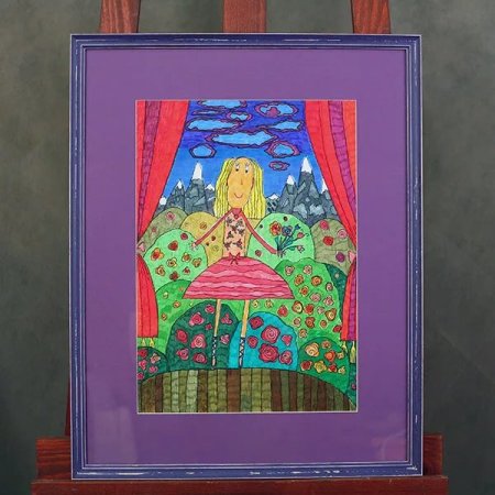 Паспарту для детского рисунка