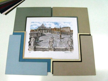 Паспарту схема