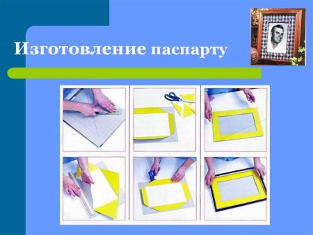 Дизайнерское паспарту