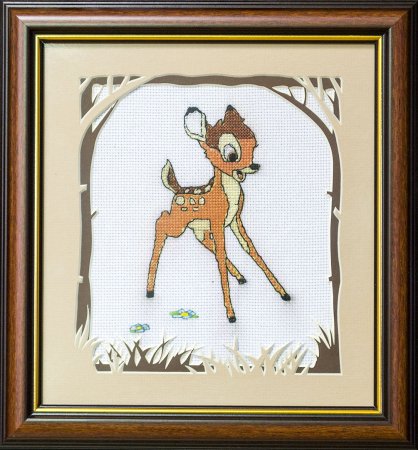 Паспарту с рисунком для вышивки