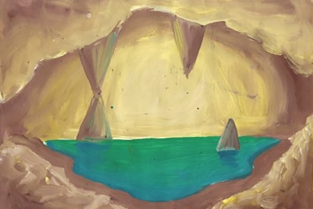 Пещера нарисованная