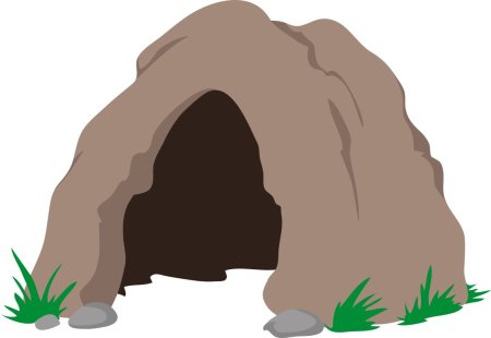 Пещера нарисованная