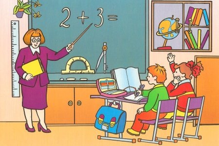 Профессия учитель для детей