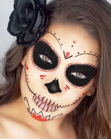 Аквагрим на Хэллоуин для мальчиков